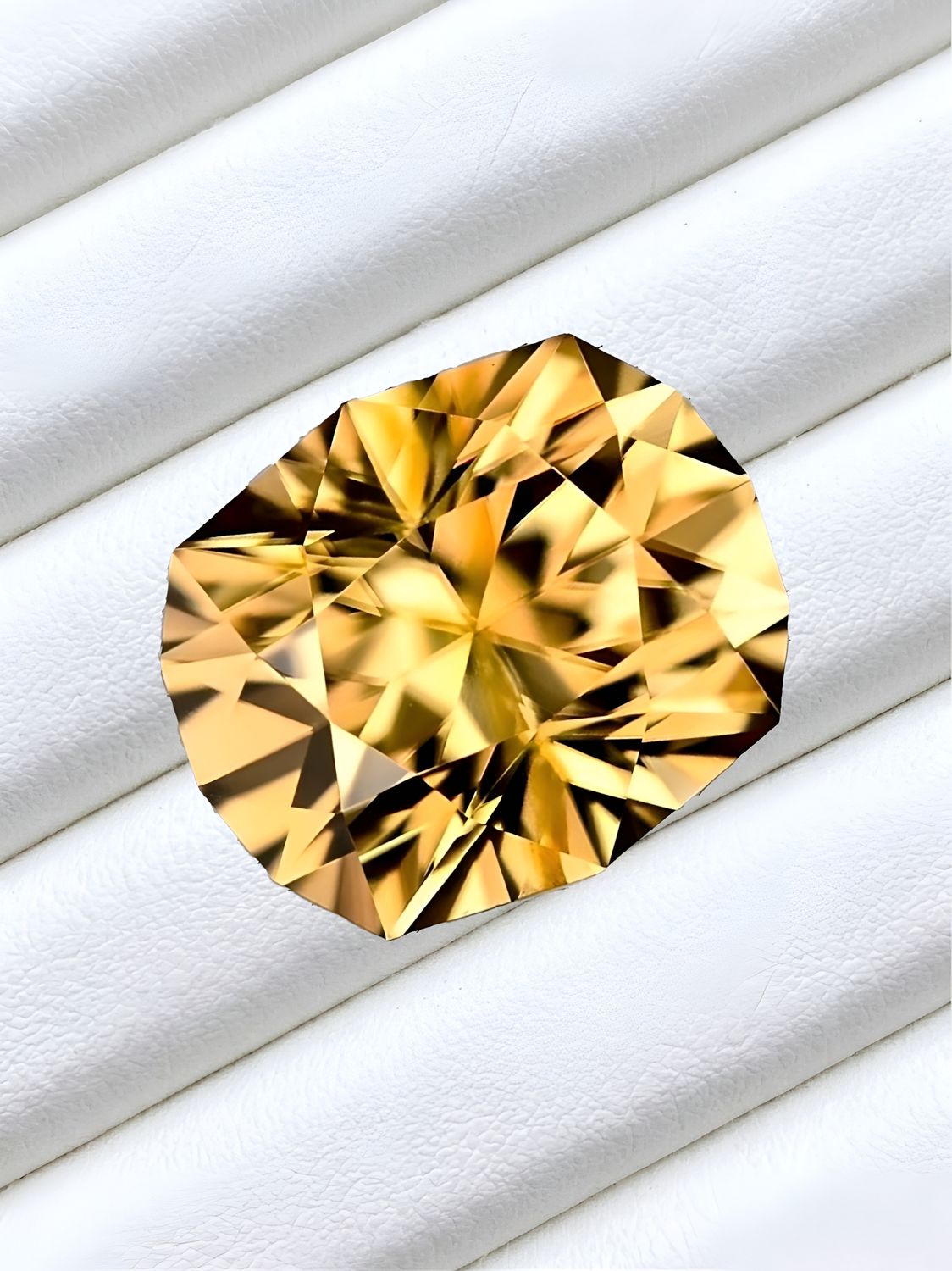 ZIRCON Naturel - Jaune Doré clarté VVS - 1,53 ct - Origine Tanzanie