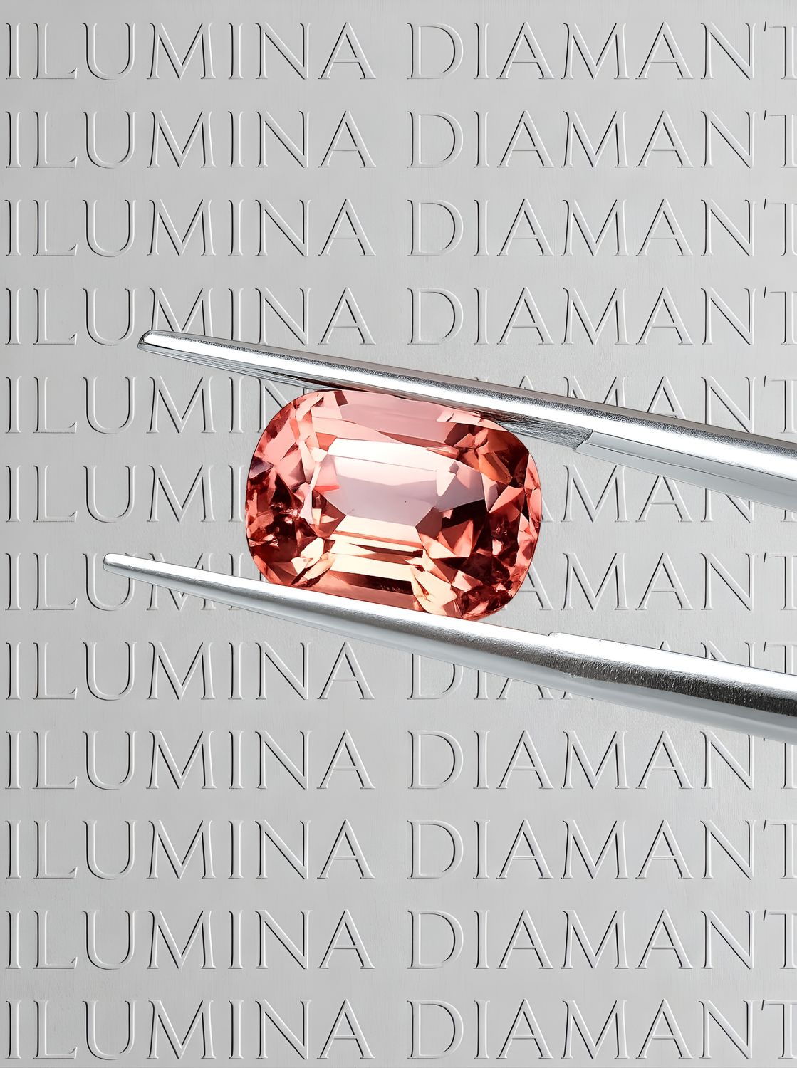 Tourmaline Pink-Orange – 4,51 ct – Congo - certifié.