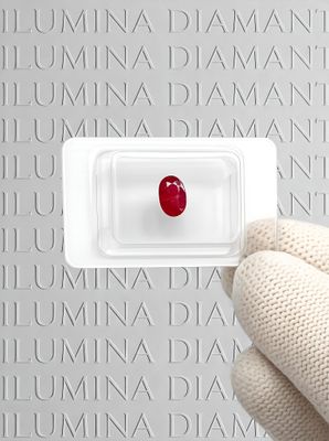 Rubis Naturel 0,92 ct - Deep Red - Certifié Non Chauffé
