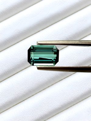 Tourmaline Naturelle Indicolite - 1.80Cts - Afghanistan certifié
