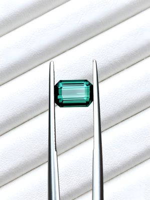 Tourmaline Naturelle Indicolite - 1.80Cts - Afghanistan certifié