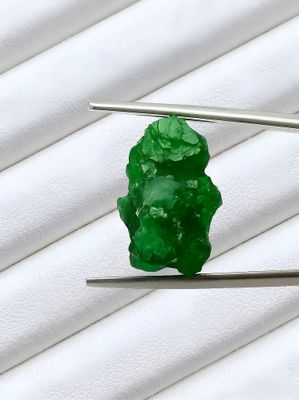 Émeraude Naturelle - 22.48 cts - Pakistan vallée Swat