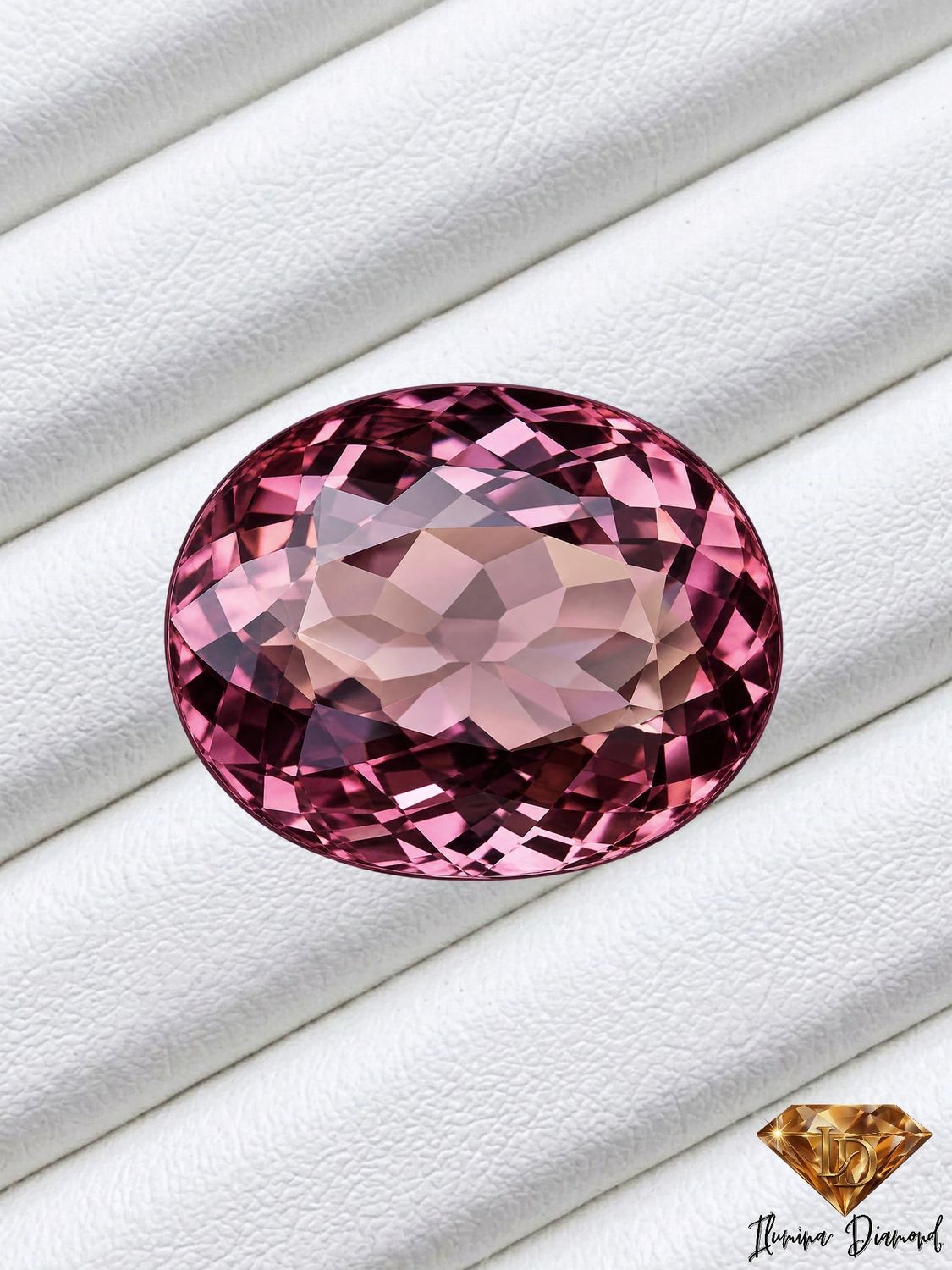 Tourmaline Naturelle  VVS - 2.95Cts - couleur rose Afghanistan certifié