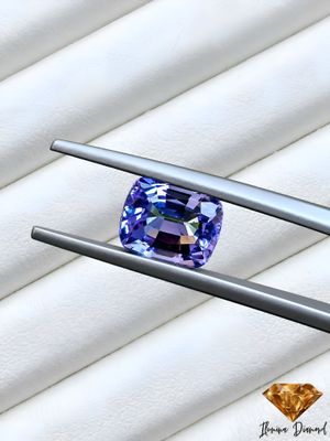 Tanzanite Naturelle - bleu violet-  clarté VS - 1.24cts - Origine Tanzanie
