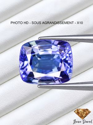 Tanzanite Naturelle - bleu violet-  clarté VS - 1.24cts - Origine Tanzanie