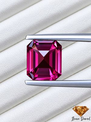 Grenat Rhodolite naturel 1.42 cts Sri Lanka certifié Ilumina Diamant