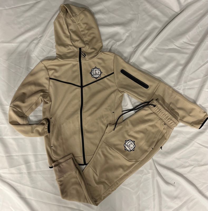 CG Tan unisex custom jogger CG Tan unisex custom jogger