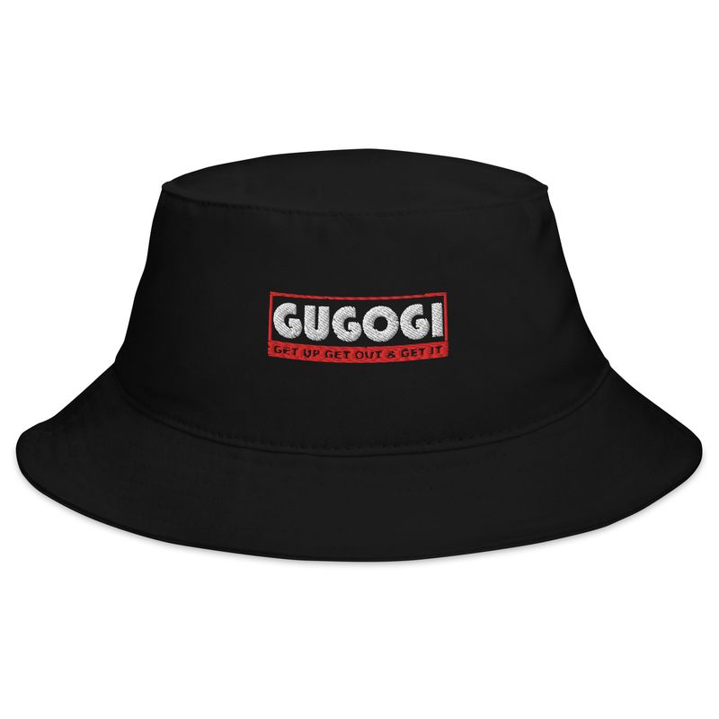 GUGOGI®️ Bucket Hat (Black)