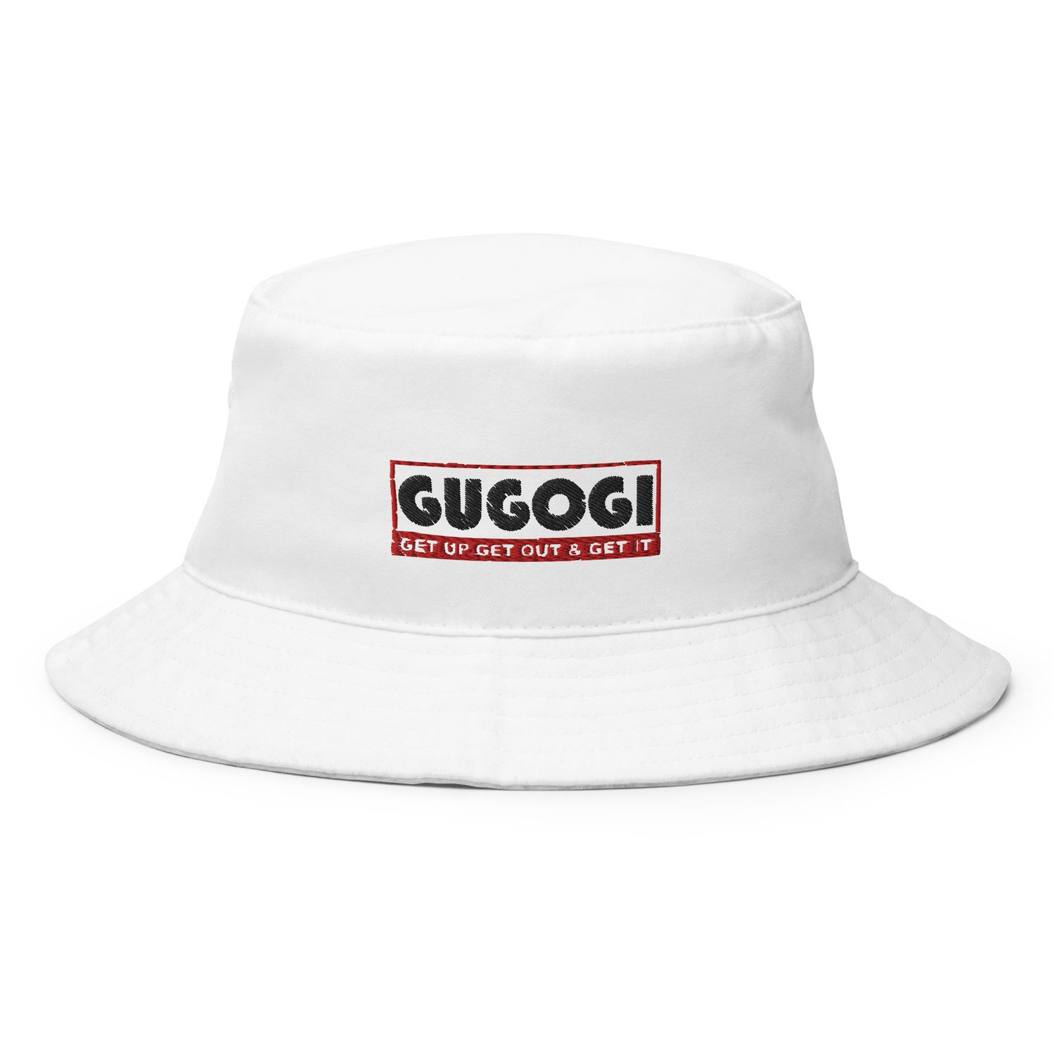 GUGOGI®️ Bucket Hat (White)
