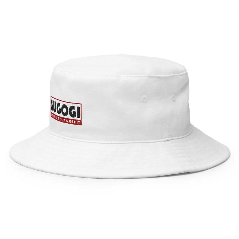 GUGOGI®️ Bucket Hat (White)