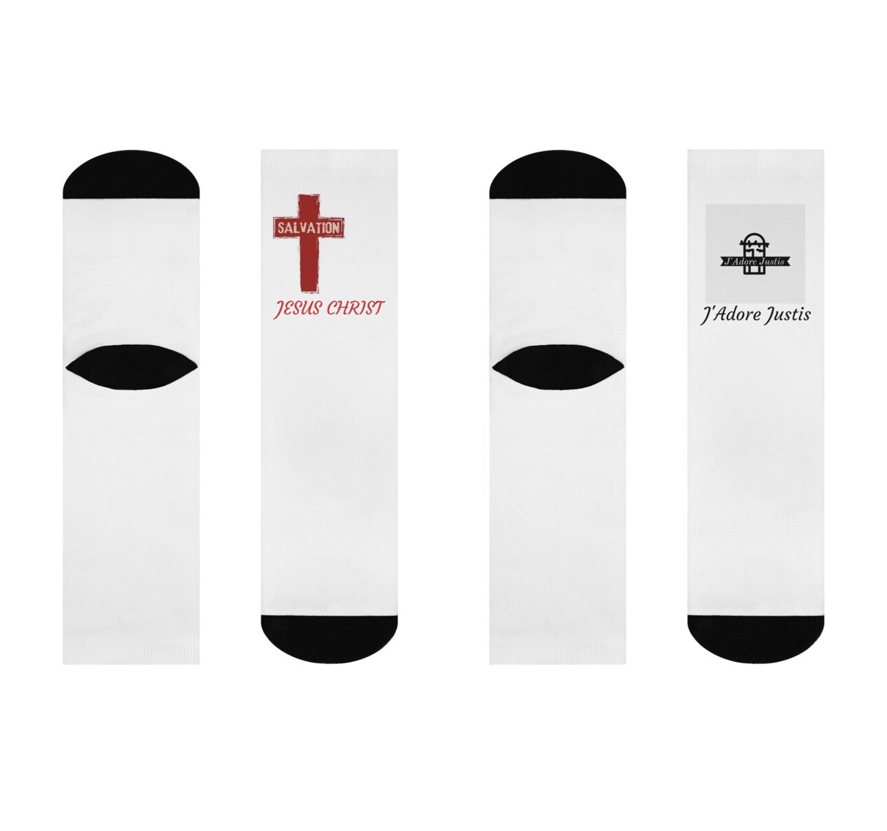 J’Adore Justis Cushioned Crew Socks