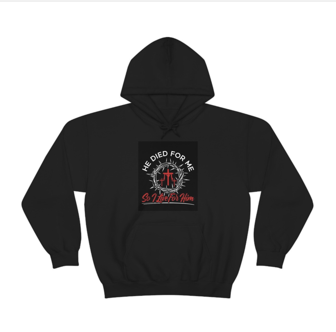 J’Adore Justis ‘Black Jesus’ Hoodie