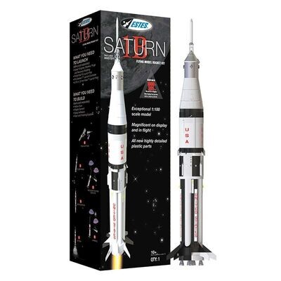 Saturn 1B Flying Model Rocket Kit