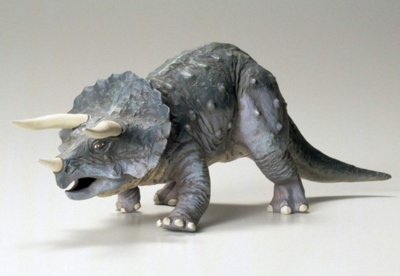 triceratops diorama set