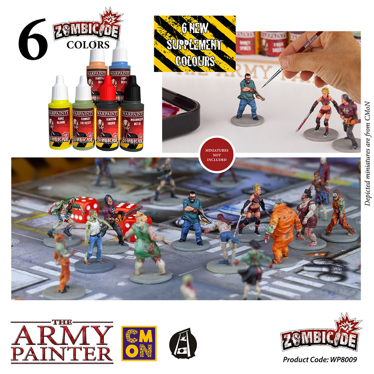 Zombicide: Survivor Paint Set