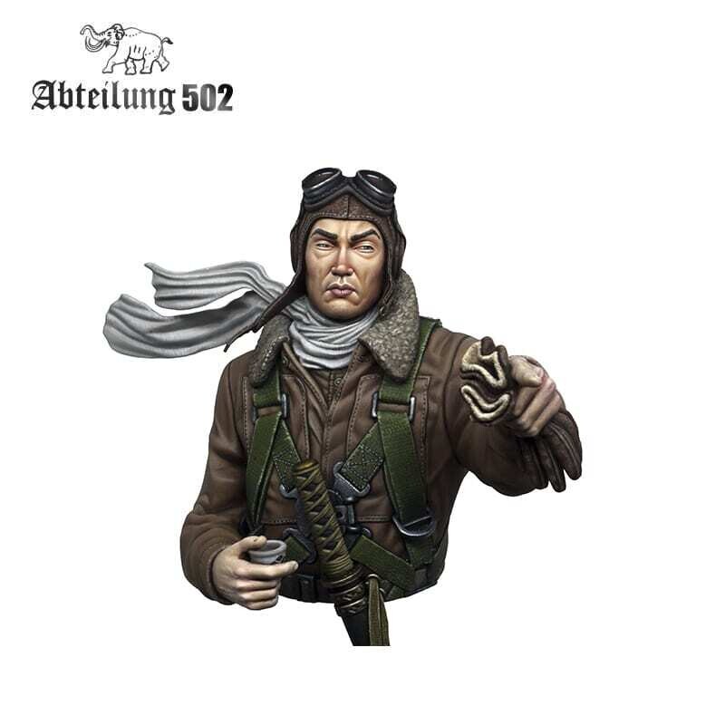 The Last Sake Imperial Japanese Fighter Pilot Figure Kit