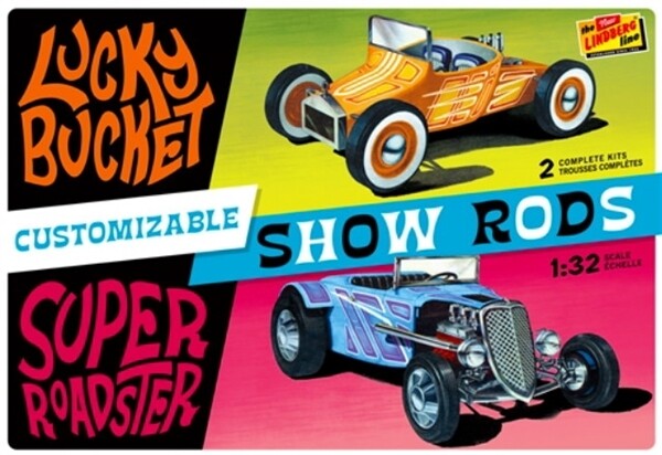 Lucky Bucket/Super Roadster Customizable Show Rods