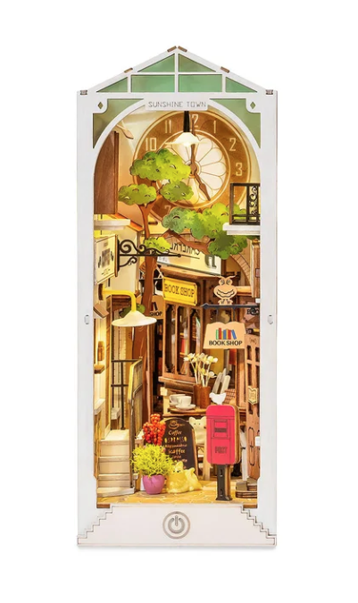 Rolife Sunshine Town Book Nook Shelf Insert TGB02