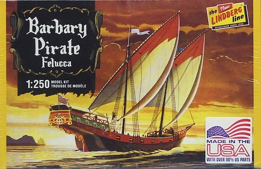 Barbary Pirate Ship Felucca