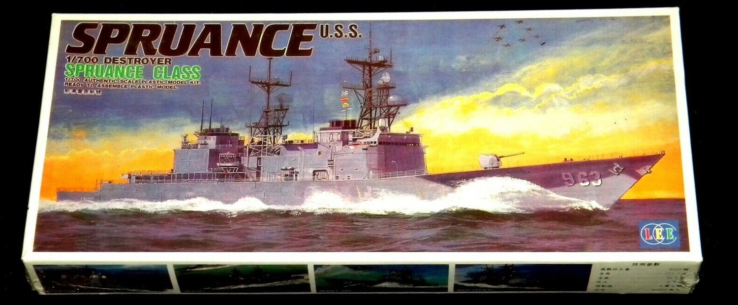 U.S.S. Spruance Destroyer