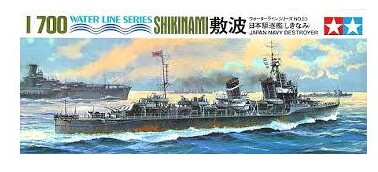 Shikinami Japan Navy Destroyer