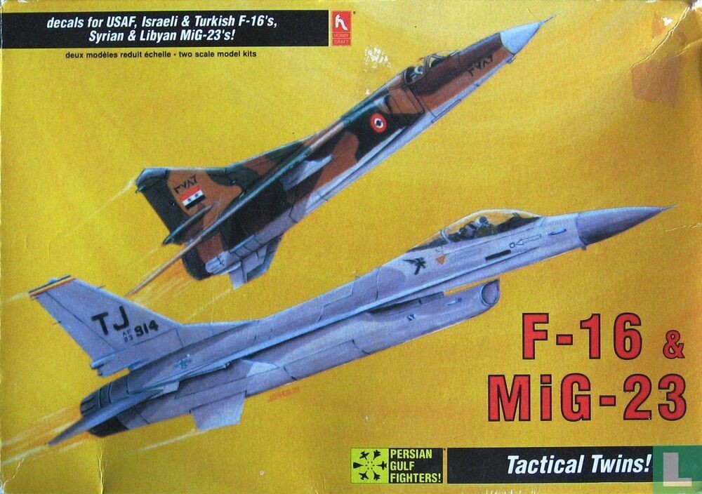 F-16 &amp; MiG-23 Tactical Twins!