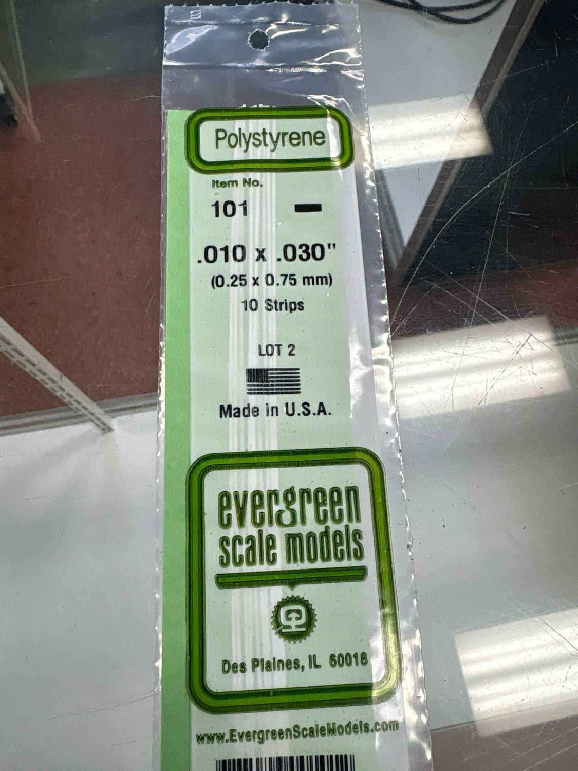 Evergreen Polystyrene #101