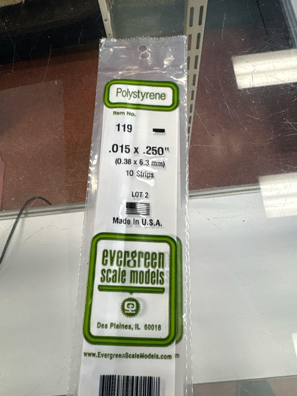 Evergreen Polystyrene #119