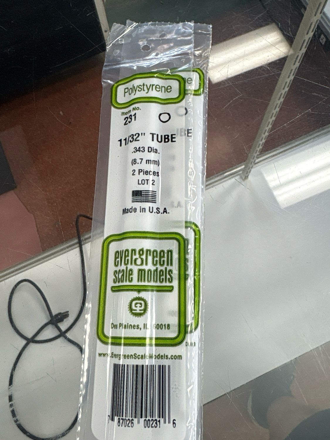 Evergreen Polystyrene #231 Evergreen Polystyrene #231