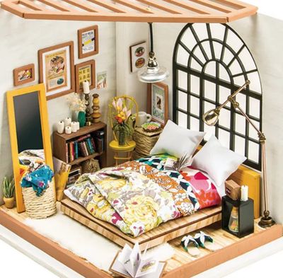 Alice’ Dreamy Bedroom 3D Wooden puzzle DIY house Alice’ Dreamy Bedroom 3D Wooden puzzle DIY house