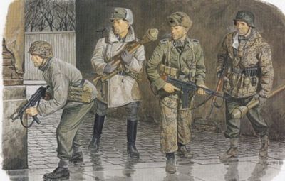 'Totenkopf' Division Budapest 1945 'Totenkopf' Division Budapest 1945