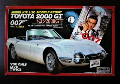 Toyota 2000 GT from the film "You Only Live Twice" Toyota 2000 GT from the film "You Only Live Twice"
