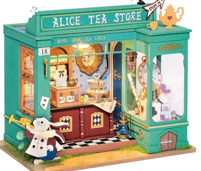 Alice’s Tea Store DIY Miniature House Kit