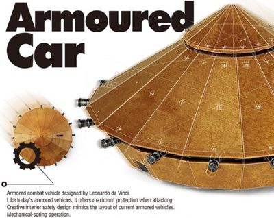 Da Vinci's Armoured Car Da Vinci's Armoured Car