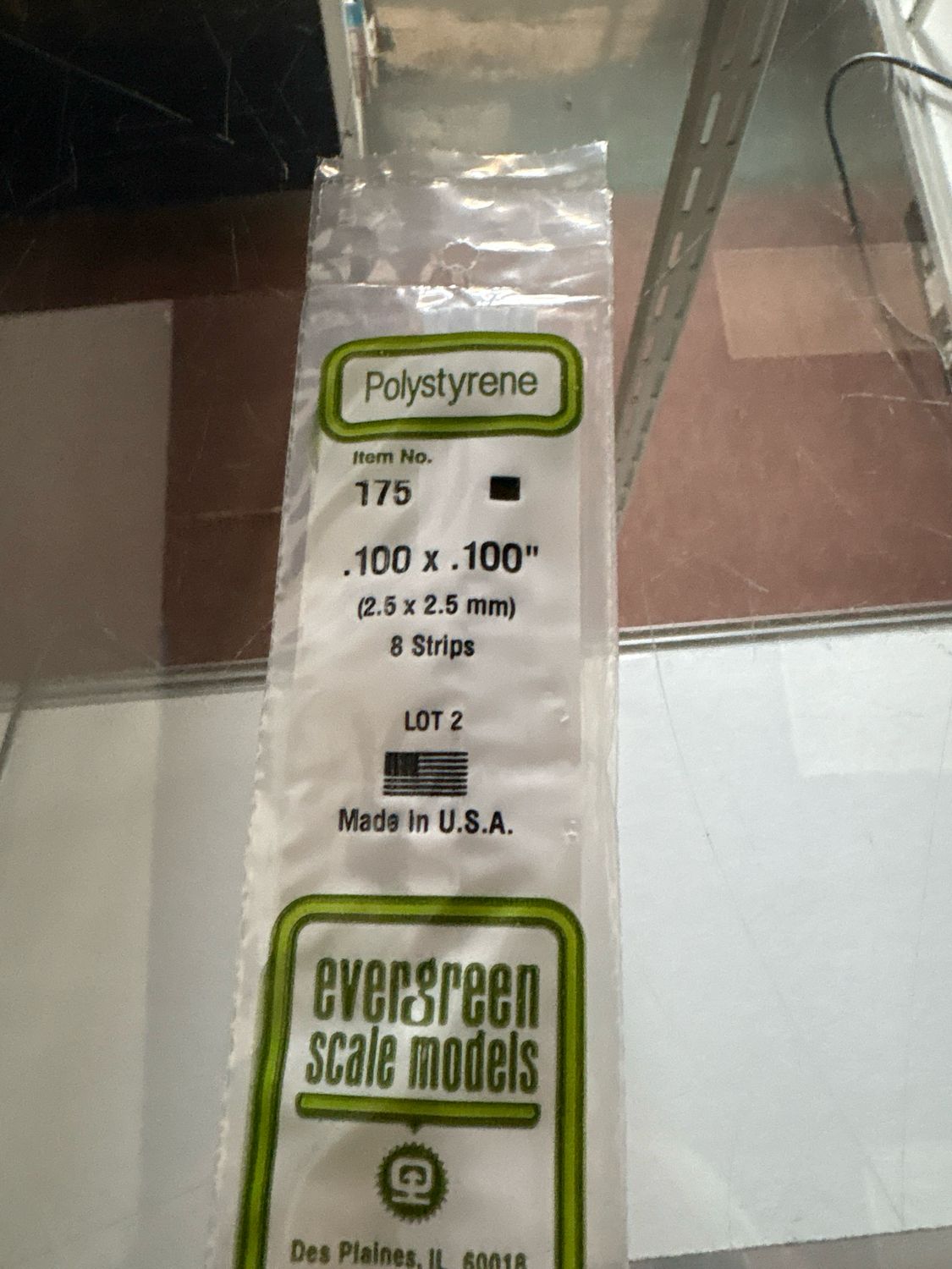 Evergreen Polystyrene #175 Evergreen Polystyrene #175