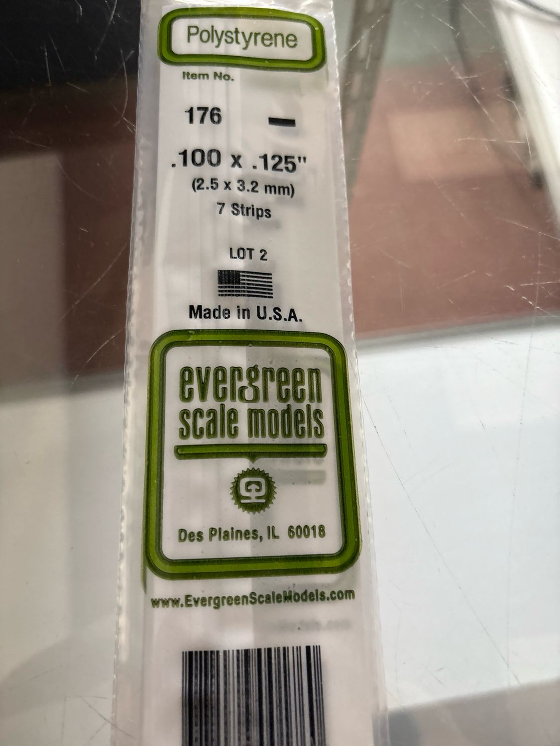 Evergreen Polystyrene #176 Evergreen Polystyrene #176