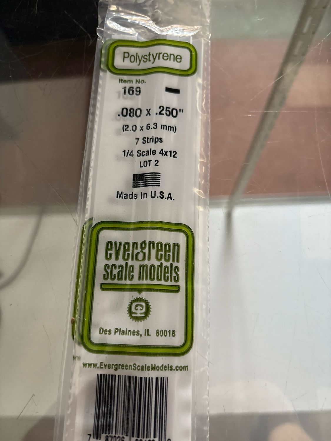 Evergreen Polystyrene #169