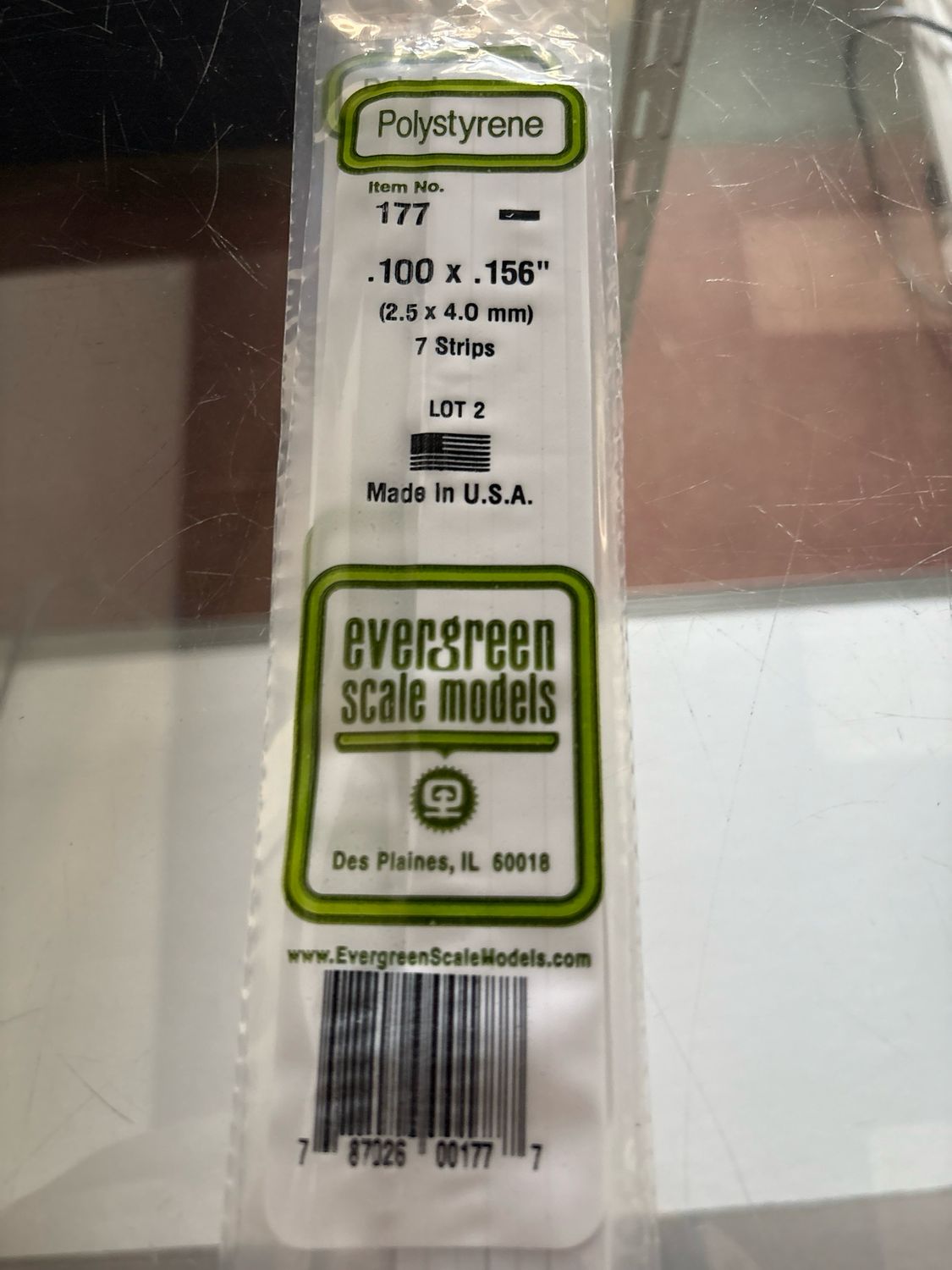 Evergreen Polystyrene #177 Evergreen Polystyrene #177