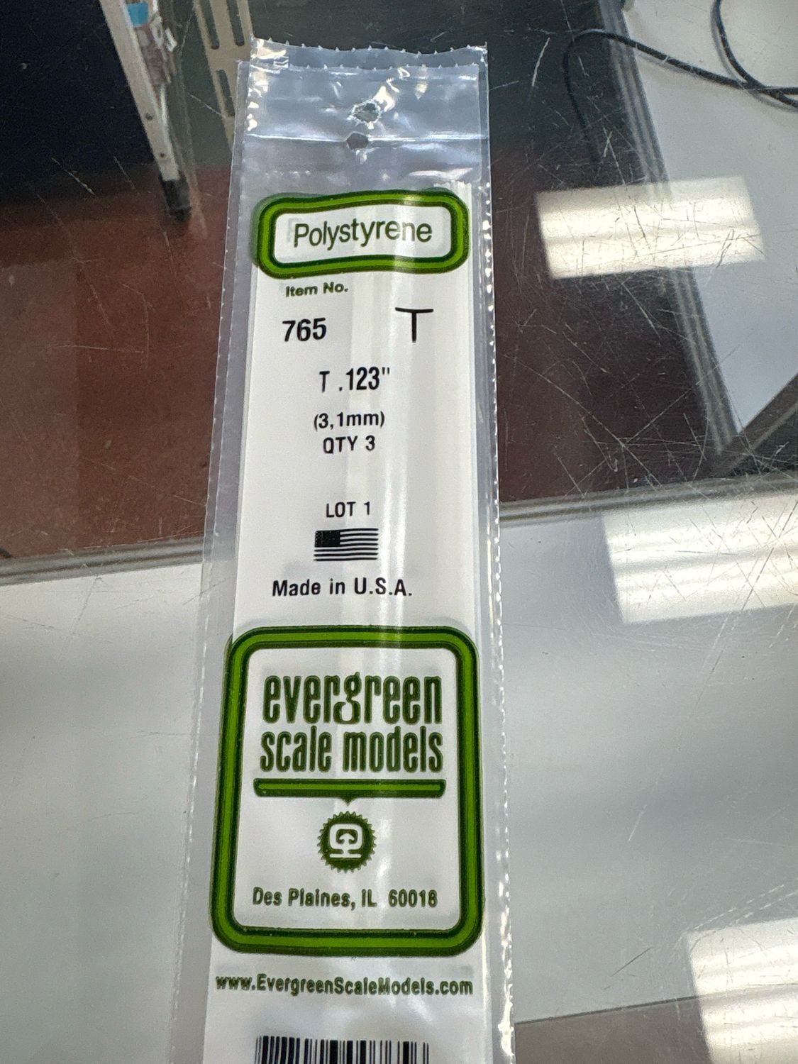Evergreen Polystyrene T #765