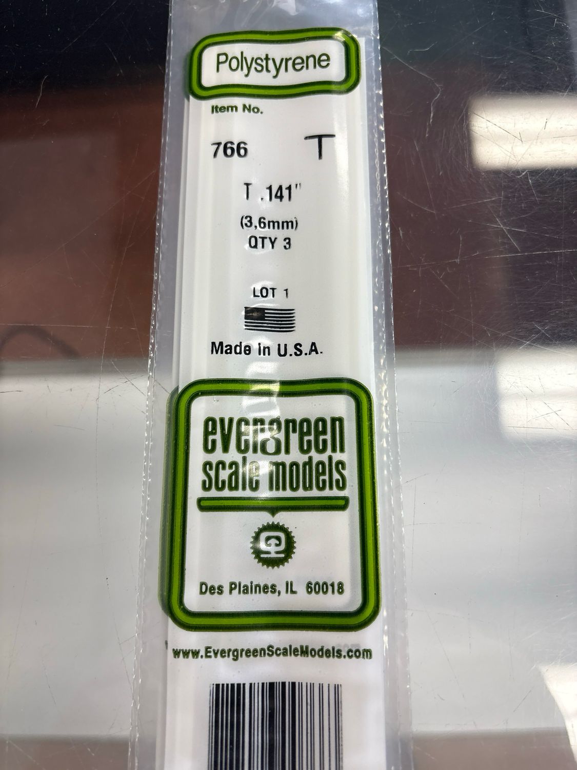 Evergreen Polystyrene T #766