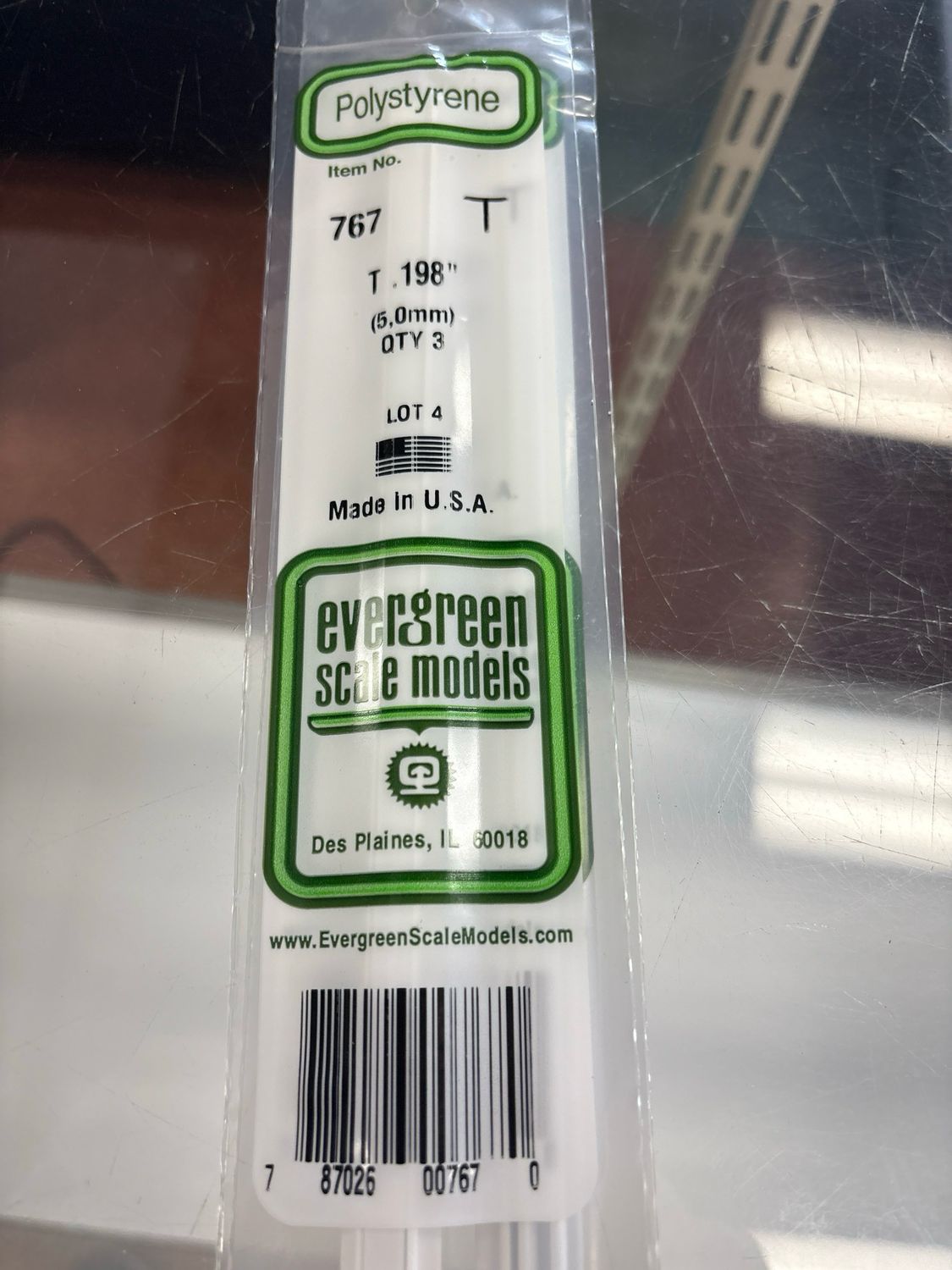 Evergreen Polystyrene T #767