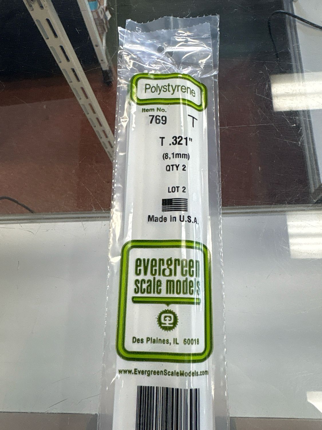 Evergreen Polystyrene T #769