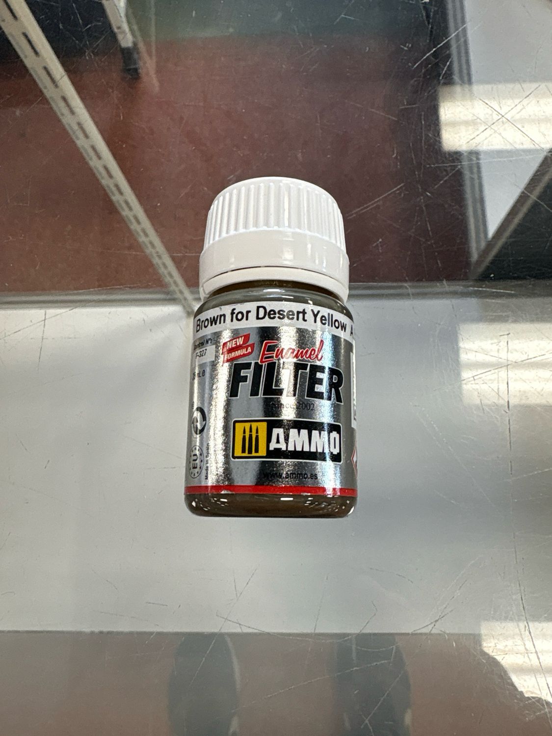 Ammo Enamel Filter Brown For Desert Yellow A.MiG-1504