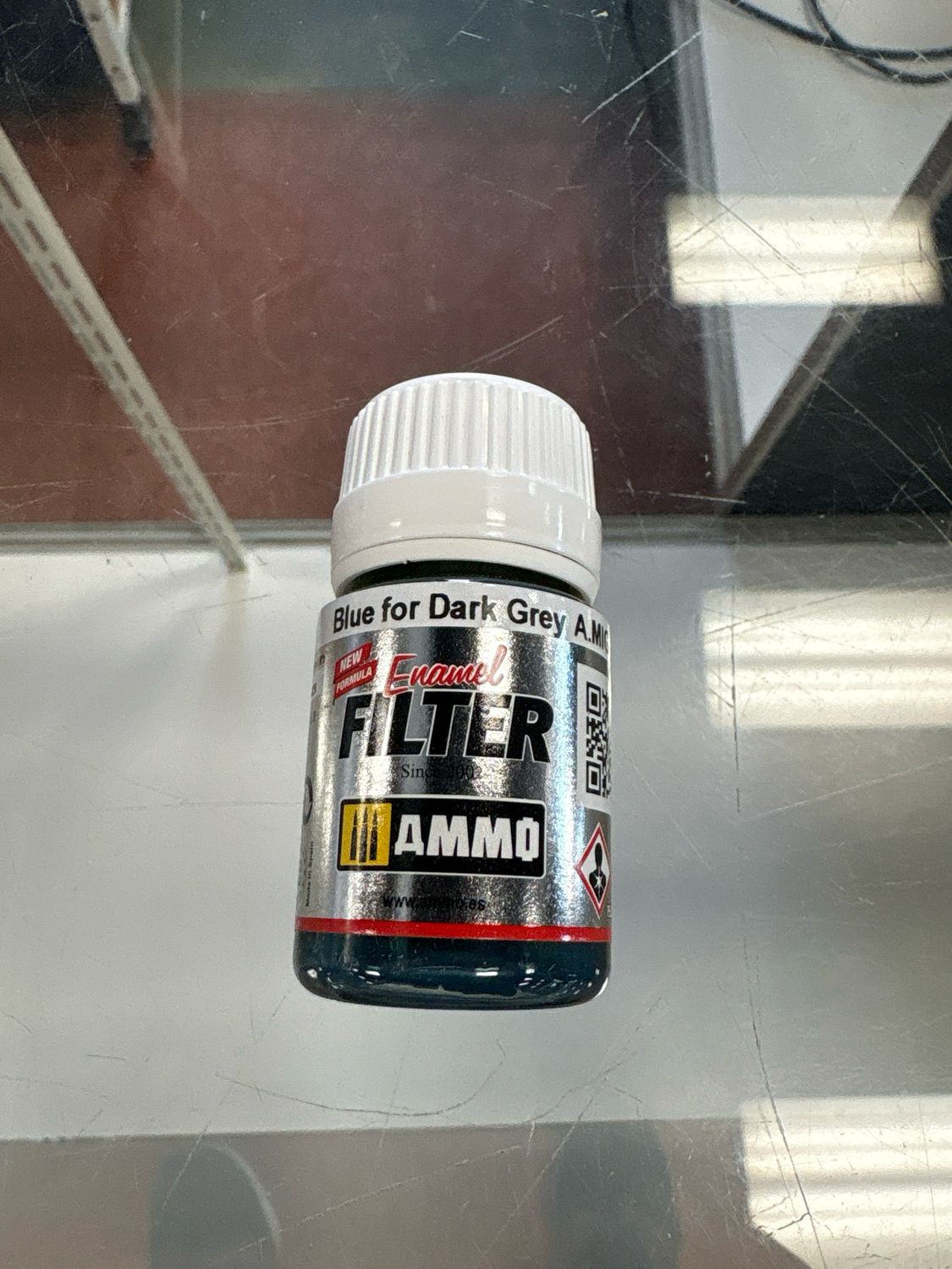 Ammo Enamel Filter Blue For Dark Grey A.MiG-1509