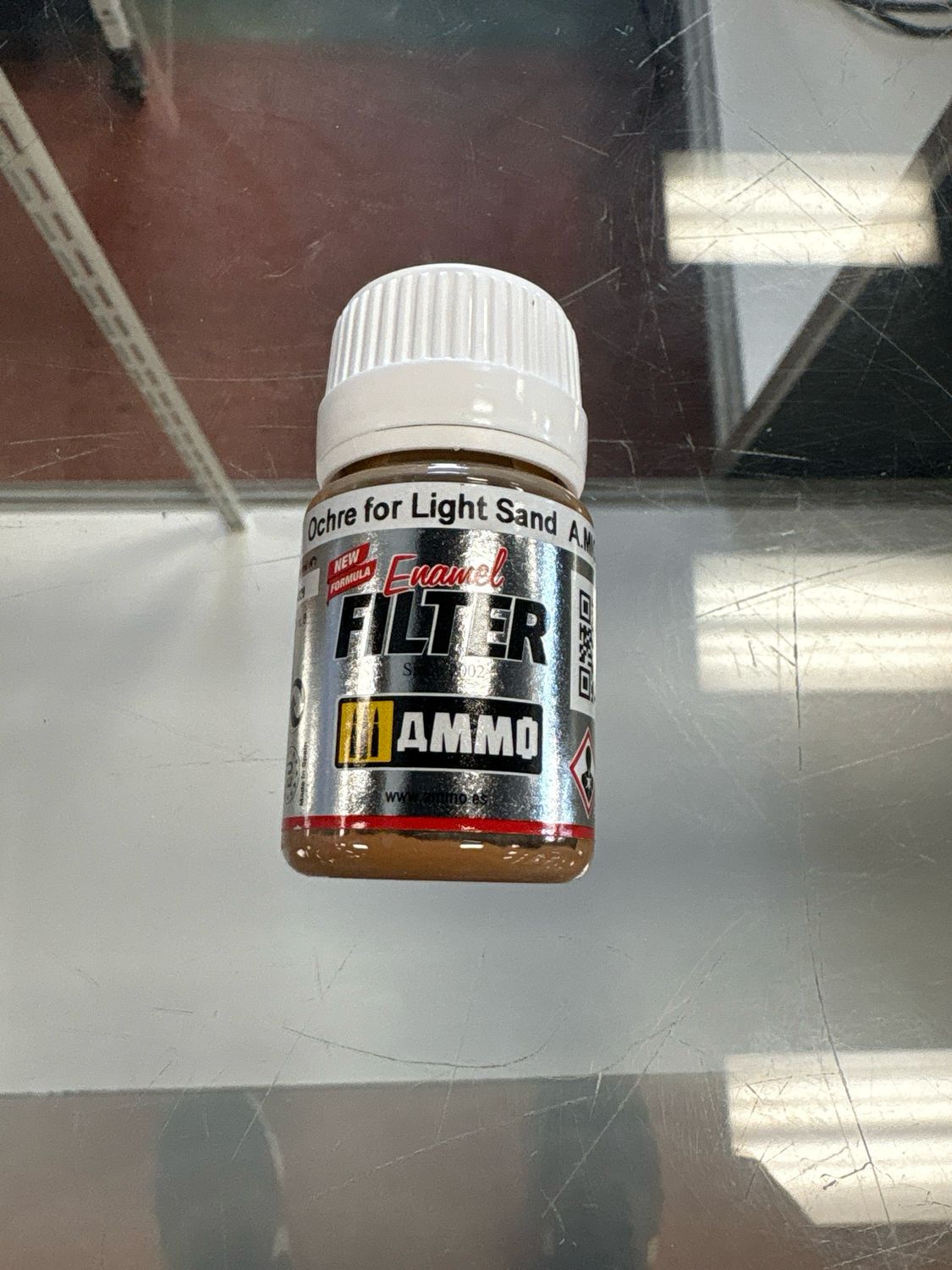 Ammo Enamel Filter Ochre For Light Sand A.MiG-1503