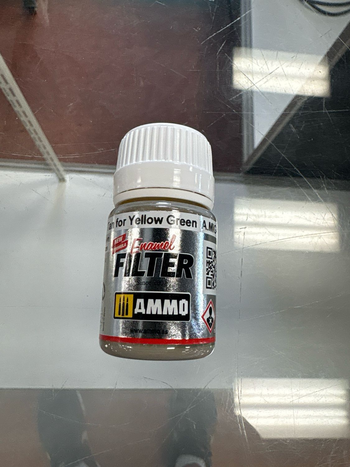 Ammo Enamel Filter Tan For Yellow Green A.MiG-1507