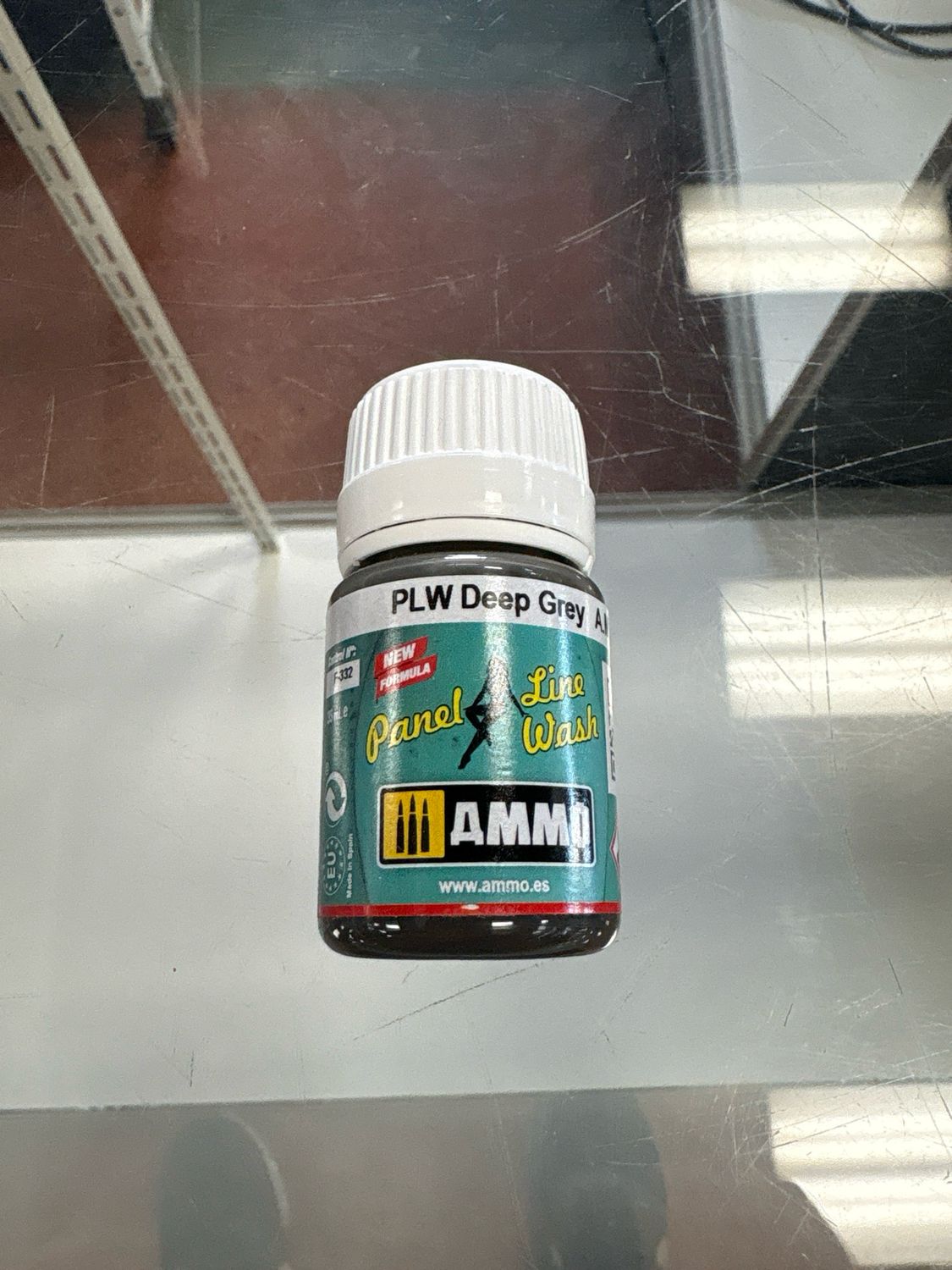 Ammo Panel Line Wash PLW Deep Grey A.MiG-1602