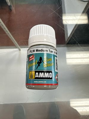 Ammo Panel Line Wash PLW Medium Tan A.MiG-1606