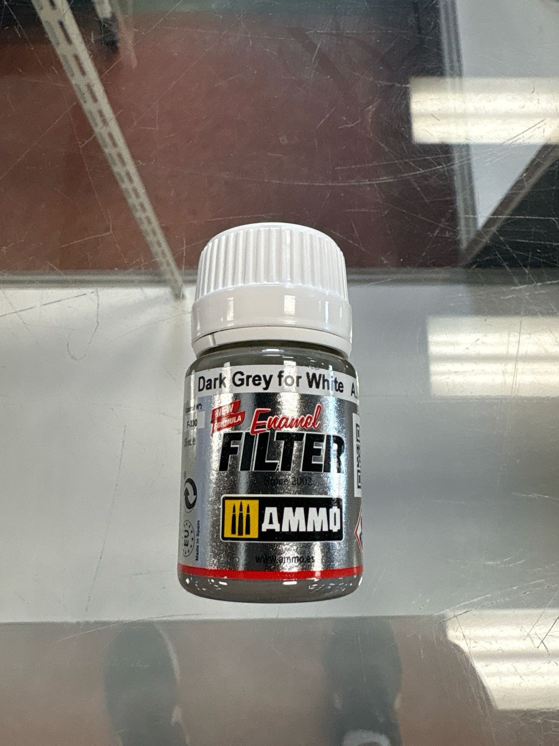 Ammo Enamel Filter Dark Grey For White A.MiG-1502