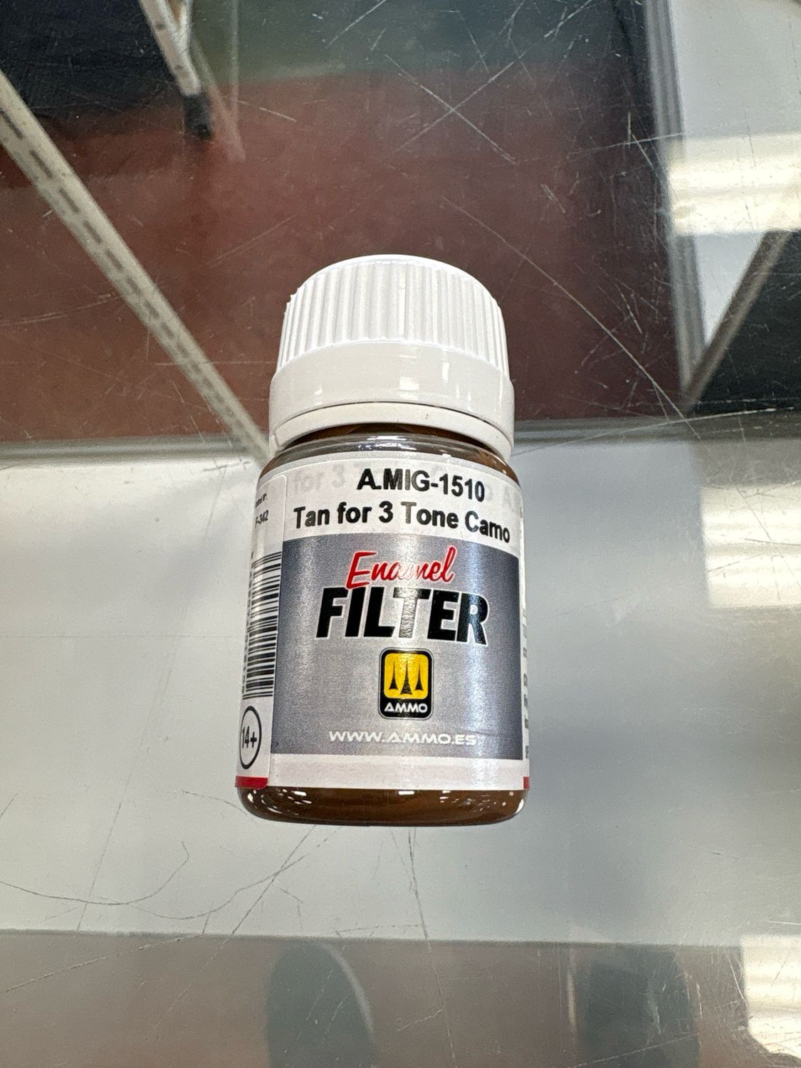 Ammo Enamel Filter Tan For 3 Tone Camo A.MiG-1510